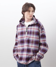 MANASTASH | MANASTASH/マナスタッシュ/WASHED PLAID BAJA HOODIE(ブルゾン)