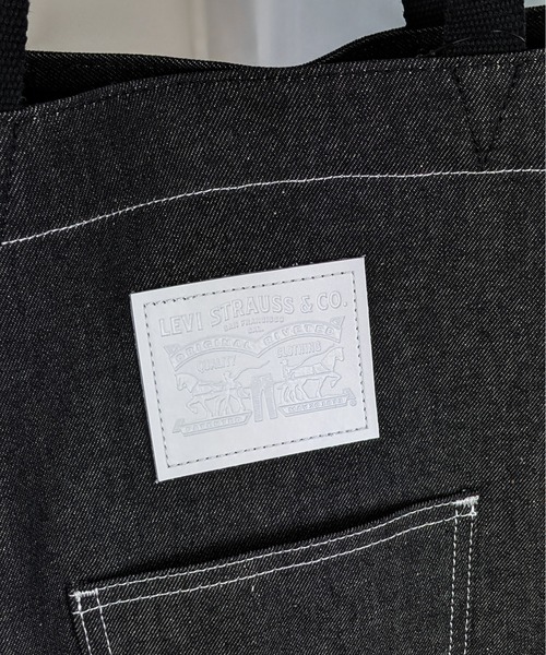 Levi's(リーバイス)の「Levi's/リーバイス デニムトートバッグ(トートバッグ・メンズ・ブラック系・FREE)」の6枚目の写真
