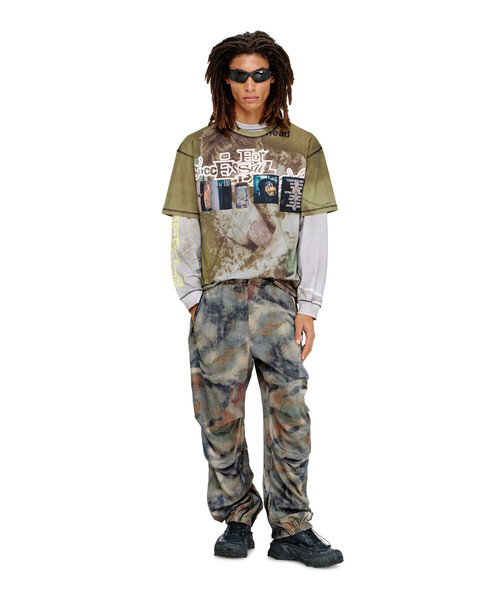 DIESEL(ディーゼル)の「メンズ パンツ P-STITCH-TKBZ(カーゴパンツ・メンズ・ブルー系その他・LARGE/SMALL/MEDIUM/X-LARGE)」の2枚目の写真
