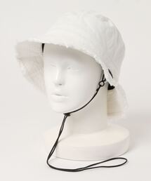 polcadot | DENIM FRINGE HAT/デニムフリンジ バケットハット(ハット)