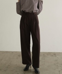 CLANE | CLANE BASIC TUCK PANTS 17110-7102(その他パンツ)