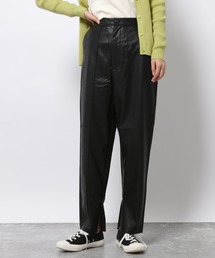 LAKOLE | エコレザーピンタックパンツ / LAKOLE(その他パンツ)