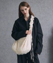 Spielio | 【Spielio】fringe gathered shoulder bag/フリンジギャザーショルダーバッグ(ショルダーバッグ)