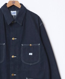 Lee | Lee/リー LOCO JACKET/オーバーサイズ デニム ダック ツイル ヒッコリー カバーオールジャケット/レディース メンズ(デニムジャケット)