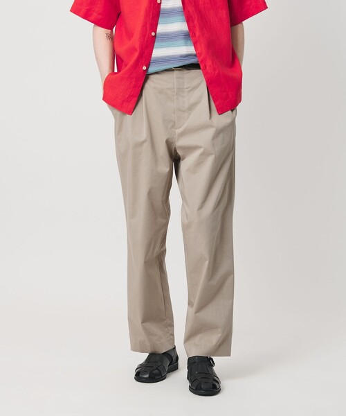 BEAUTY&YOUTH UNITED ARROWS(ビューティーアンドユースユナイテッドアローズ)の「ネオ チノ バギー トラウザー NO.9(チノパンツ・メンズ・ベージュ/ダークグレー/オフホワイト・XL/L/S/M)」の3枚目の写真