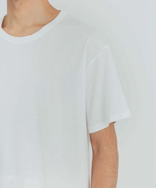 URBAN RESEARCH(アーバンリサーチ)の「『UR TECH』クルーネックTシャツ(Tシャツ/カットソー・メンズ・チャコールグレー/ブラック/ホワイト・MEDIUM/LARGE)」の5枚目の写真