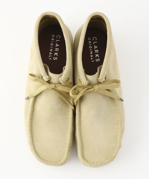 Clarks(クラークス)の「Clarks/クラークス Wallabee Boot/ワラビーブーツ(ブーツ・メンズ・ブラック/ベージュ・8/10/9/8.5/9.5/6.5/7/7.5/6)」の6枚目の写真