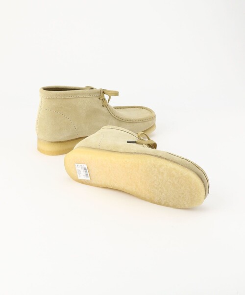 Clarks(クラークス)の「Clarks/クラークス Wallabee Boot/ワラビーブーツ(ブーツ・メンズ・ブラック/ベージュ・8/10/9/8.5/9.5/6.5/7/7.5/6)」の12枚目の写真