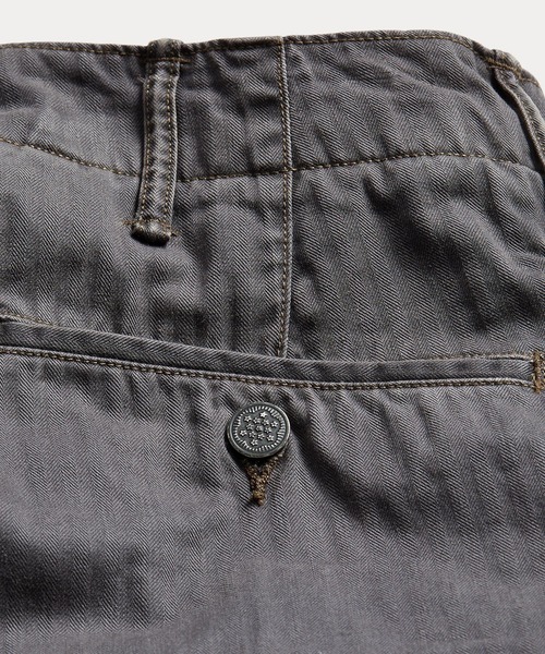 RRL(ダブル アール エル)の「ガーメントダイド ヘリンボーン フィールド パンツ(その他パンツ・メンズ・ブラック系1・28/30/30/32/32/32/33/32/34/32/29/30/30/30/31/30/32/30/36/32/38/32/34/30/40/32)」の3枚目の写真