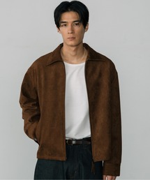 LURAKU | 【LURAKU】Synthetic Suede Zip Jacket / LURAKU シンセティックスエードジップジャケット(ブルゾン)