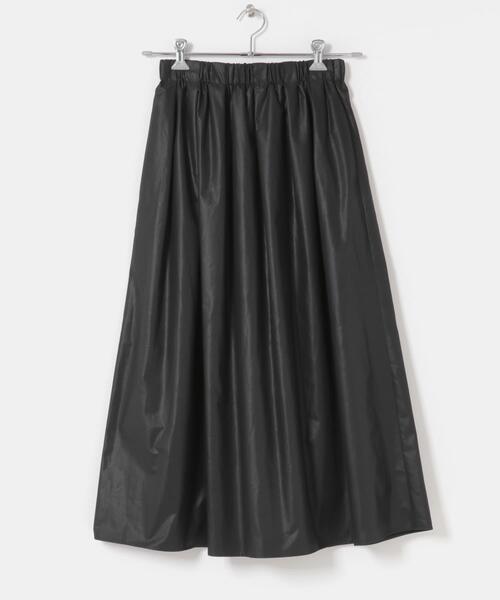 ITEMS URBANRESEARCH(アイテムズ アーバンリサーチ)の「ボリュームタックスカート(スカート・レディース・ブラック/キャメル/カーキ・FREE)」の7枚目の写真