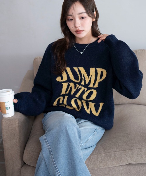 WEGO(ウィゴー)の「WEGO/フラッフィーグラフィックニットBIGプルオーバー(ニット/セーター・レディース・その他1/その他2/その他3/その他5/その他8/その他6/その他4/その他7/その他9/その他10/その他11/その他12・FREE)」の7枚目の写真