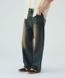 ブラスト ワイド ストレート デニム
