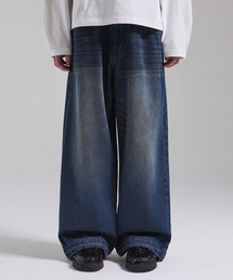 Parts Lab. | 【Parts Lab.】Basic Wide Easy Denim Pants / ベーシックワイドイージーデニムパンツ(デニムパンツ)