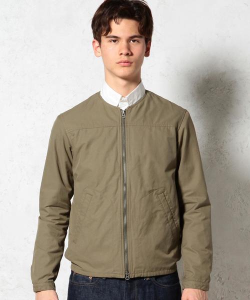 green label relaxing(グリーンレーベルリラクシング)の「C/N TWILL NOCOL ZIP ブルゾン GLSS◆(ブルゾン・メンズ・オフホワイト/オリーブ/ネイビー・SMALL/MEDIUM/LARGE)」の12枚目の写真