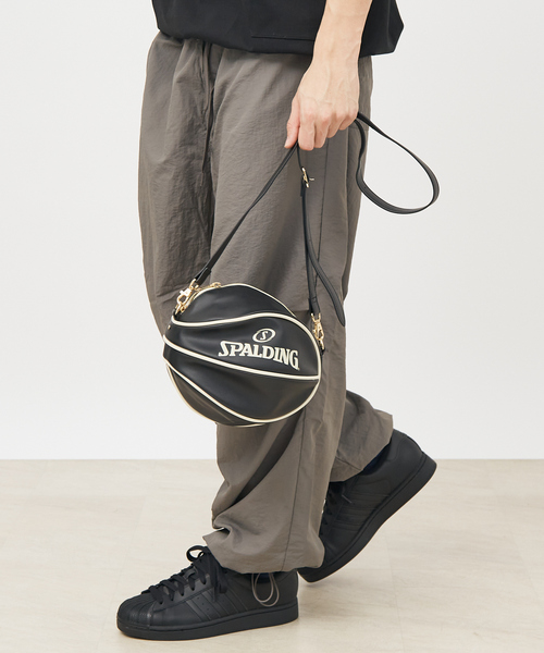 SPALDING(スポルディング)の「【SPALDING/スポルディング】バスケットボールバッグ 80979600/バッグ/ショルダー/ユニセックス【WEB限定】(ショルダーバッグ・メンズ・ホワイト/ブラック/ライトブラウン・フリー)」の9枚目の写真