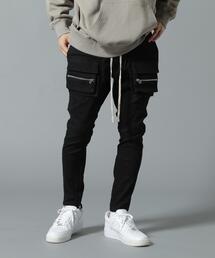 【WEB&DEPOT限定】DankeSchon/ダンケシェーン/STRETCH TWILL FLAP POCKET PANTS