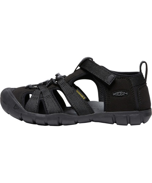KEEN(キーン)の「SEACAMP II CNX / シーキャンプ ツー シーエヌエックス / キッズ サンダル(サンダル・キッズ・ブラック・20cm/22.5cm/22cm/21cm/23.5cm)」の1枚目の写真