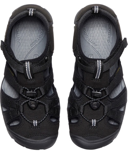 KEEN(キーン)の「SEACAMP II CNX / シーキャンプ ツー シーエヌエックス / キッズ サンダル(サンダル・キッズ・ブラック・20cm/22.5cm/22cm/21cm/23.5cm)」の6枚目の写真