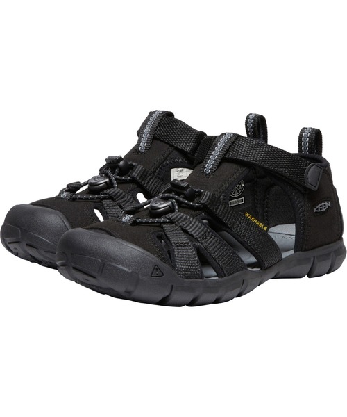 KEEN(キーン)の「SEACAMP II CNX / シーキャンプ ツー シーエヌエックス / キッズ サンダル(サンダル・キッズ・ブラック・20cm/22.5cm/22cm/21cm/23.5cm)」の7枚目の写真