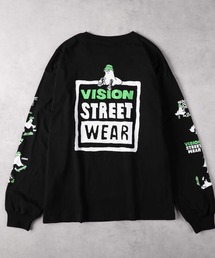 Right-on | 【VISION STREET WEAR】【別注】ゴーストプリントロンT(Tシャツ/カットソー)