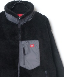 Dickies/ディッキーズ オーバーサイズ シャギーボアジャケット レディース メンズ ブルゾン/ボアフリースジャケット