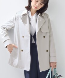 INDIVI | 【花粉付着防止/撥水/UVケア】名品トレンチコート(トレンチコート)