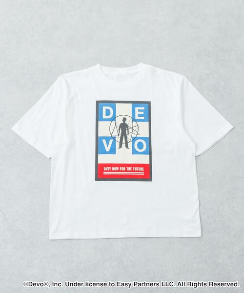 URBAN RESEARCH(アーバンリサーチ)の「URBAN RESEARCH iD DEVO DUTY NOWT-SHIRTS(Tシャツ/カットソー・メンズ・ブラック/ホワイト・LARGE/MEDIUM)」の2枚目の写真