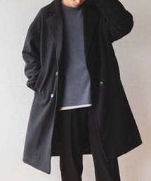 WEGO | WEGO/ニットメルトンダブルオーバーコート(チェスターコート)