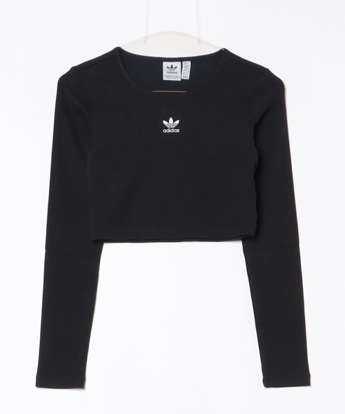 エッセンシャルズ リブ クロップ 長袖Tシャツ / ロンT / アディダスオリジナルス adidas Originalsの14枚目の写真