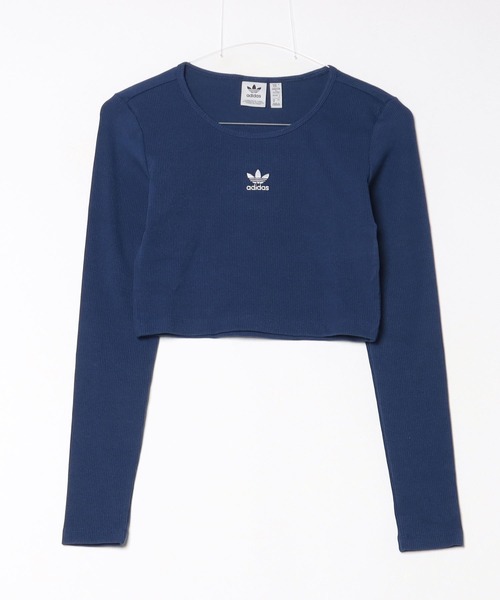 エッセンシャルズ リブ クロップ 長袖Tシャツ / ロンT / アディダスオリジナルス adidas Originalsの15枚目の写真