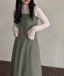 hellam | ふくれジャカード フィンガーホールTOPS(その他トップス)