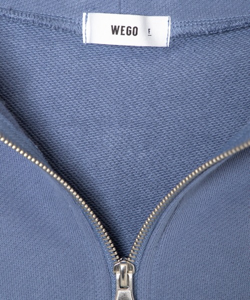 WEGO(ウィゴー)の「WEGO/ビッグシルエットジップパーカー(パーカー・レディース・ダークグリーン/ブルー/アイボリー/オートミール・FREE)」の8枚目の写真