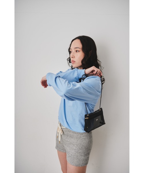 THEATRE PRODUCTS(シアタープロダクツ)の「チュールショルダーポシェット-M-(ショルダーバッグ・レディース・ブラック/シルバー/ゴールド・FREE)」の22枚目の写真