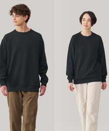 〔MUJI WALKER〕紳士 UVカット乾きやすいワッフル長袖Tシャツ