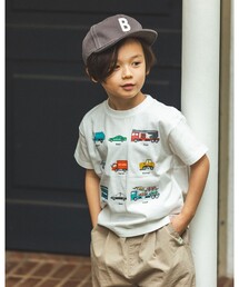 BEAMS mini | ワーキングカーTシャツ 2026SS(90~130cm)外遊び プチプラ 通園 通学 定番(Tシャツ/カットソー)