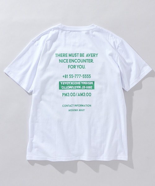 【ZOZO限定】MISHIMA MART S/S TEE2 / プリントTシャツの2枚目の写真