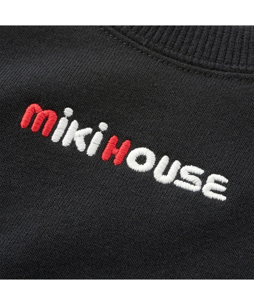MIKI HOUSE(ミキハウス)の「バックロゴトレーナー(スウェット・キッズ・ブラック/レッド系その他/マルチ・130cm/90cm/120cm/150cm/80cm/100cm/110cm/140cm)」の5枚目の写真