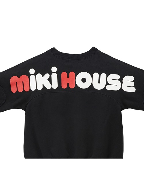 MIKI HOUSE(ミキハウス)の「バックロゴトレーナー(スウェット・キッズ・ブラック/レッド系その他/マルチ・130cm/90cm/120cm/150cm/80cm/100cm/110cm/140cm)」の8枚目の写真