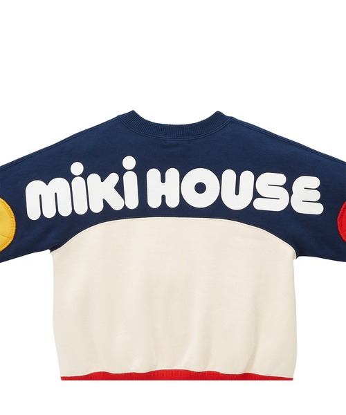 MIKI HOUSE(ミキハウス)の「バックロゴトレーナー(スウェット・キッズ・ブラック/レッド系その他/マルチ・130cm/90cm/120cm/150cm/80cm/100cm/110cm/140cm)」の13枚目の写真