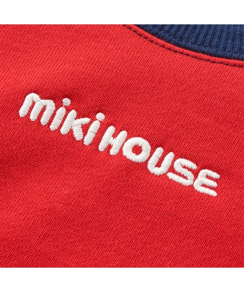 MIKI HOUSE(ミキハウス)の「バックロゴトレーナー(スウェット・キッズ・ブラック/レッド系その他/マルチ・130cm/90cm/120cm/150cm/80cm/100cm/110cm/140cm)」の16枚目の写真