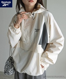 COURO | 【Reebok/リーボック】 別注スモールベクター刺繍ナイロンアノラック(ナイロンジャケット)