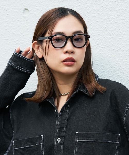 STUDIO SEVEN(スタジオ セブン)の「【WEB限定】Zoff|STUDIO SEVEN|ウェリントン型 サングラス|太縁フレーム(サングラス・レディース・ブラック/ブラウン・FREE)」の11枚目の写真