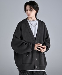 ADRER | 【24AW】extra quality heavy weight jacquard knit cardigan/エクストラクオリティヘビーウエイトジャガードニットカーディガン(カーディガン/ボレロ)