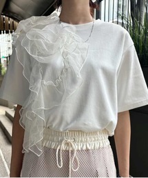 Ameri | FLOWER COSAGE TEE(Tシャツ/カットソー)