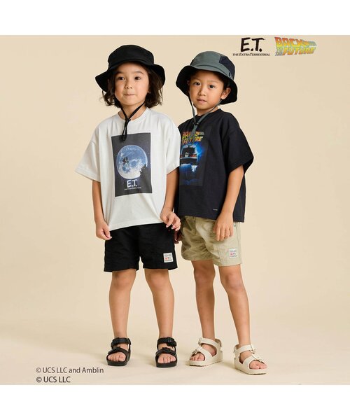 F.O.KIDS(エフオーキッズ)の「【保冷剤収納可・UVカット】ミズアソビーチハット_はっ水加工(ハット・キッズ・ブラック/ベージュ/オレンジ/グリーン・54/52/50/56)」の11枚目の写真