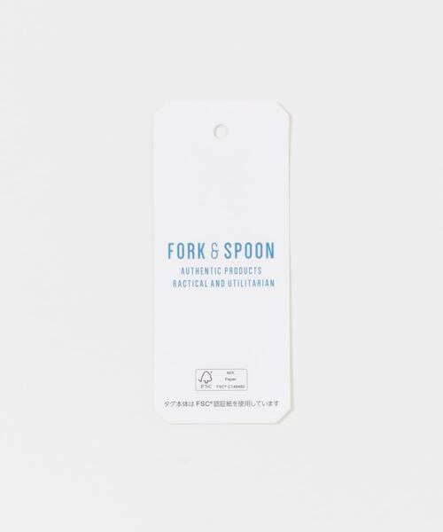 FORK&SPOON(フォークアンドスプーン)の「FORK&SPOON ギボシコクーンロングスリーブシャツ(シャツ/ブラウス・レディース・ブルー系その他/ブラック系その他/オフホワイト・1)」の18枚目の写真