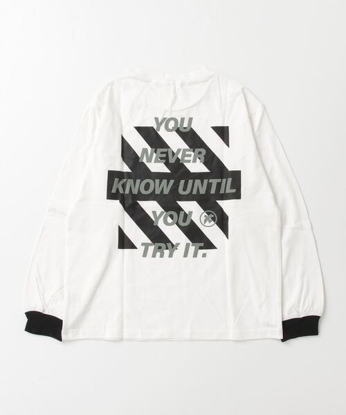 jeans-b(ジーンズベー)の「Jeans-b/ジーンズベー スラッシュロングTシャツ(Tシャツ/カットソー・キッズ・オフホワイト/サンドベージュ/ブラック・160cm/140cm/150cm/130cm)」の14枚目の写真