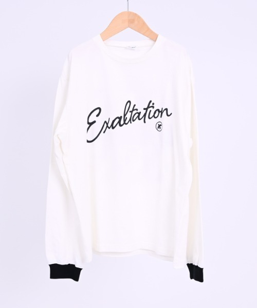 jeans-b(ジーンズベー)の「Jeans-b/ジーンズベー スラッシュロングTシャツ(Tシャツ/カットソー・キッズ・オフホワイト/サンドベージュ/ブラック・160cm/140cm/150cm/130cm)」の4枚目の写真