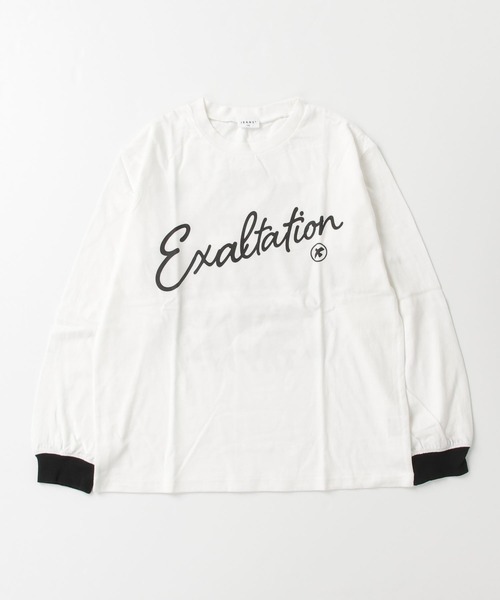 jeans-b(ジーンズベー)の「Jeans-b/ジーンズベー スラッシュロングTシャツ(Tシャツ/カットソー・キッズ・オフホワイト/サンドベージュ/ブラック・160cm/140cm/150cm/130cm)」の11枚目の写真